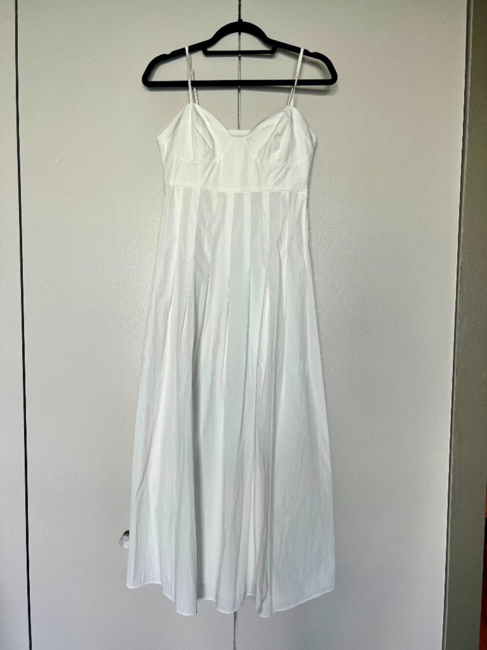 Zara Women's A-Line Summer Dress - Bright White - Size M